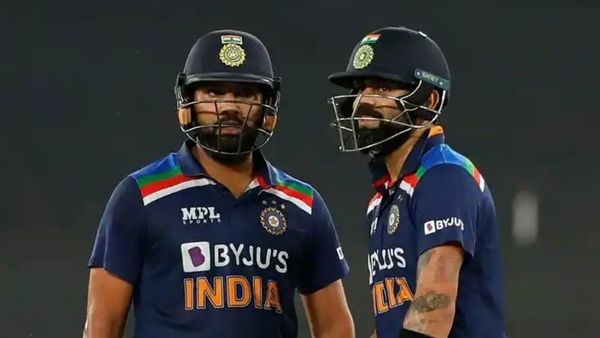 জাতীয় দলের জার্সিতে রোহিত শর্মা ও বিরাট কোহলি। ছবি- টুইটার। জাতীয় দলের জার্সিতে রোহিত শর্মা ও বিরাট কোহলি। ছবি- টুইটার।