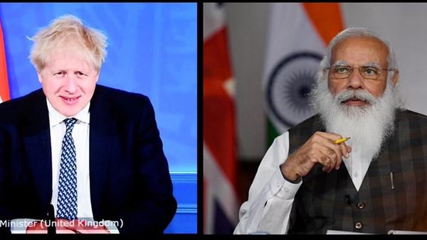 ব্রিটিশ প্রধানমন্ত্রী বরিস জনসনের সঙ্গে প্রধানমন্ত্রী নরেন্দ্র মোদীর বৈঠক (ফাইল ছবি সৌজন্যে পিটিআই) ব্রিটিশ প্রধানমন্ত্রী বরিস জনসনের সঙ্গে প্রধানমন্ত্রী নরেন্দ্র মোদীর বৈঠক (ফাইল ছবি সৌজন্যে পিটিআই)