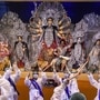 দুর্গাপুজো। ছবি সৌজন্য : পিটিআই (PTI)