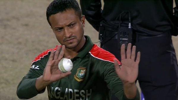 শাকিব আল হাসান। ছবি- আইসিসি। শাকিব আল হাসান। ছবি- আইসিসি।