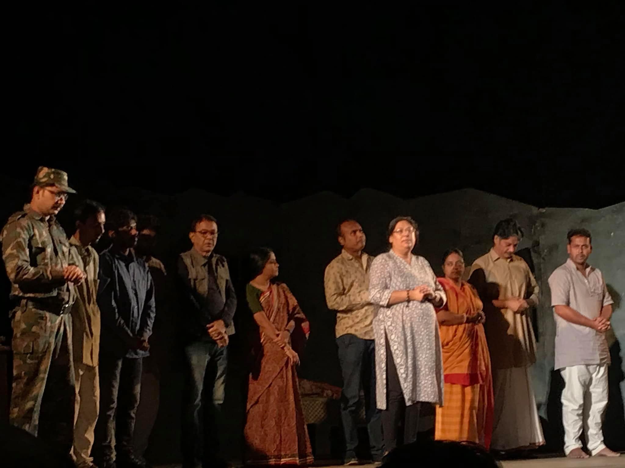 রবিবার মঞ্চস্থ হল টাইপিস্ট (ছবি সৌজন্যে- ফেসবুক) রবিবার মঞ্চস্থ হল টাইপিস্ট (ছবি সৌজন্যে- ফেসবুক)