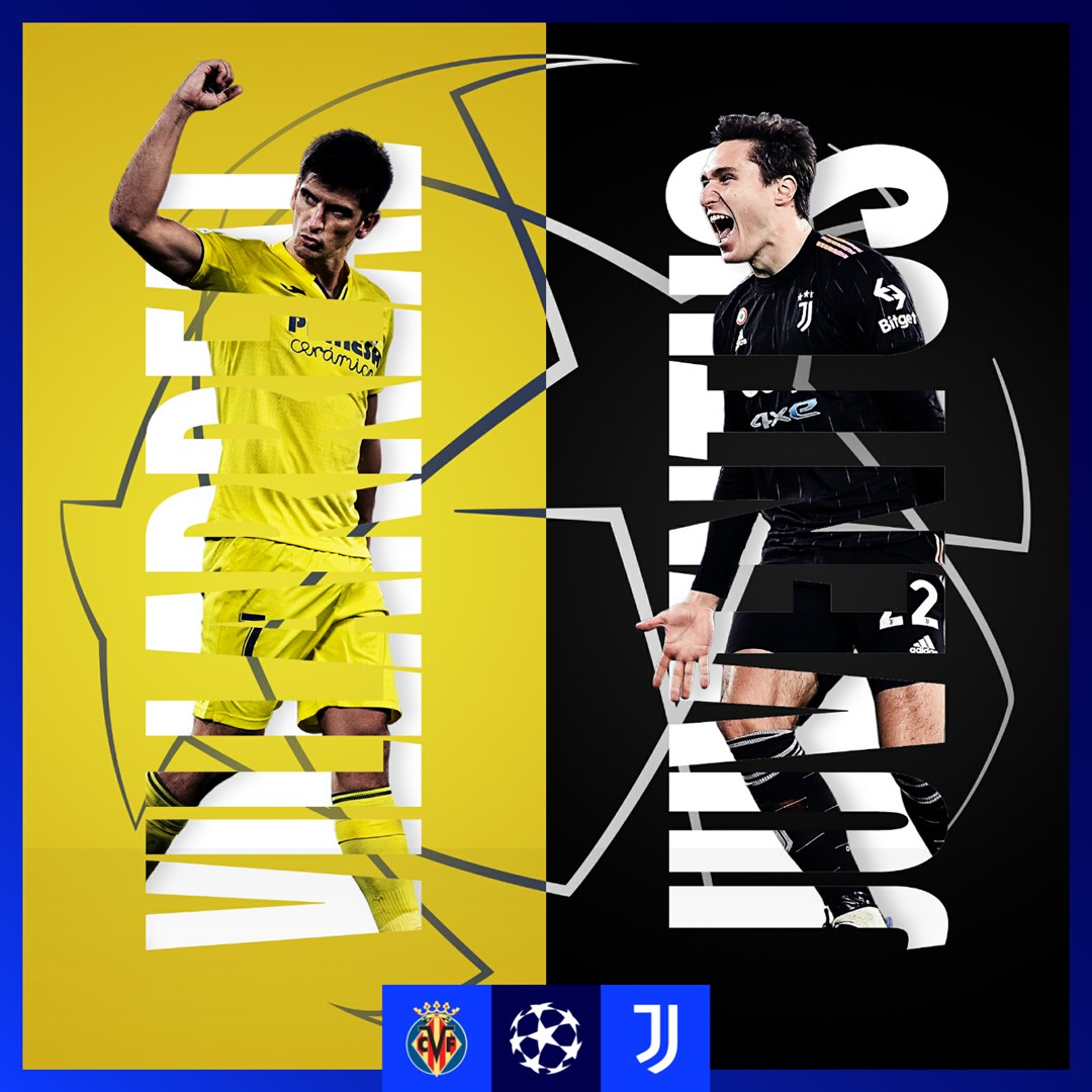 ভিলারিয়াল বনাম জুভেন্তাস (ছবি সৌজন্য, টুইটার @ChampionsLeague)