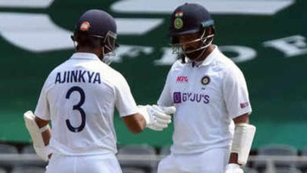 অজিঙ্কা রাহানে এবং চেতেশ্বর পূজারা। অজিঙ্কা রাহানে এবং চেতেশ্বর পূজারা।