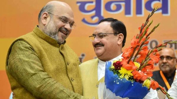 অমিত শাহ ও জে পি নড্ডা। ফাইল ছবি অমিত শাহ ও জে পি নড্ডা। ফাইল ছবি
