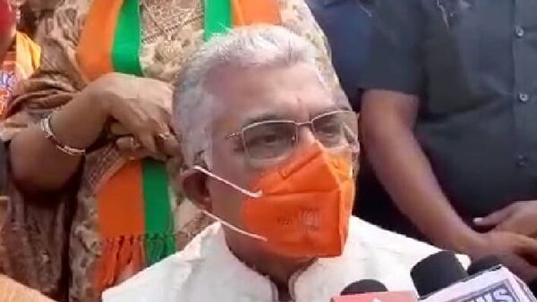 বিজেপির সর্বভারতীয় সহ–সভাপতি দিলীপ ঘোষ। বিজেপির সর্বভারতীয় সহ–সভাপতি দিলীপ ঘোষ।