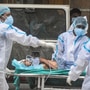 গত ২৪ ঘণ্টায় ৩১৪ জন করোনা রোগীর মৃত্যু হয়ে (ছবি সৌজন্যে পিটিআই) (PTI)