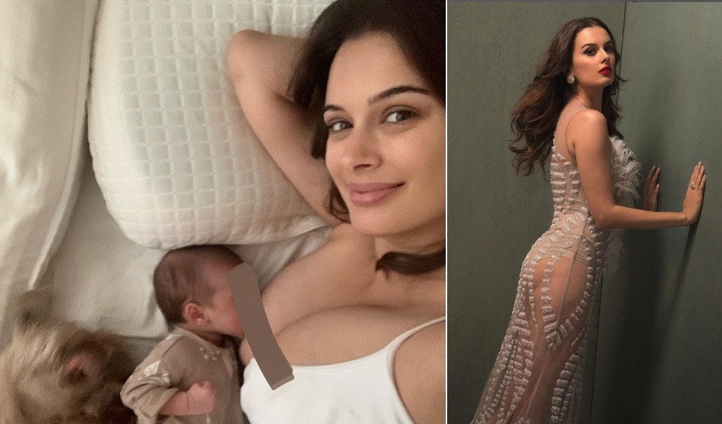 బహిరంగంగా పాపకు పాలిస్తూ ఆ ఫోటోను తన ఇన్‌స్టాగ్రామ్ షేర్ చేసింది.