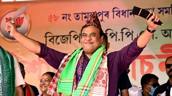 অসমের মুখ্যমন্ত্রী হিমন্ত বিশ্বশর্মা (ANI Photo) (Manash Das ) অসমের মুখ্যমন্ত্রী হিমন্ত বিশ্বশর্মা (ANI Photo) (Manash Das )