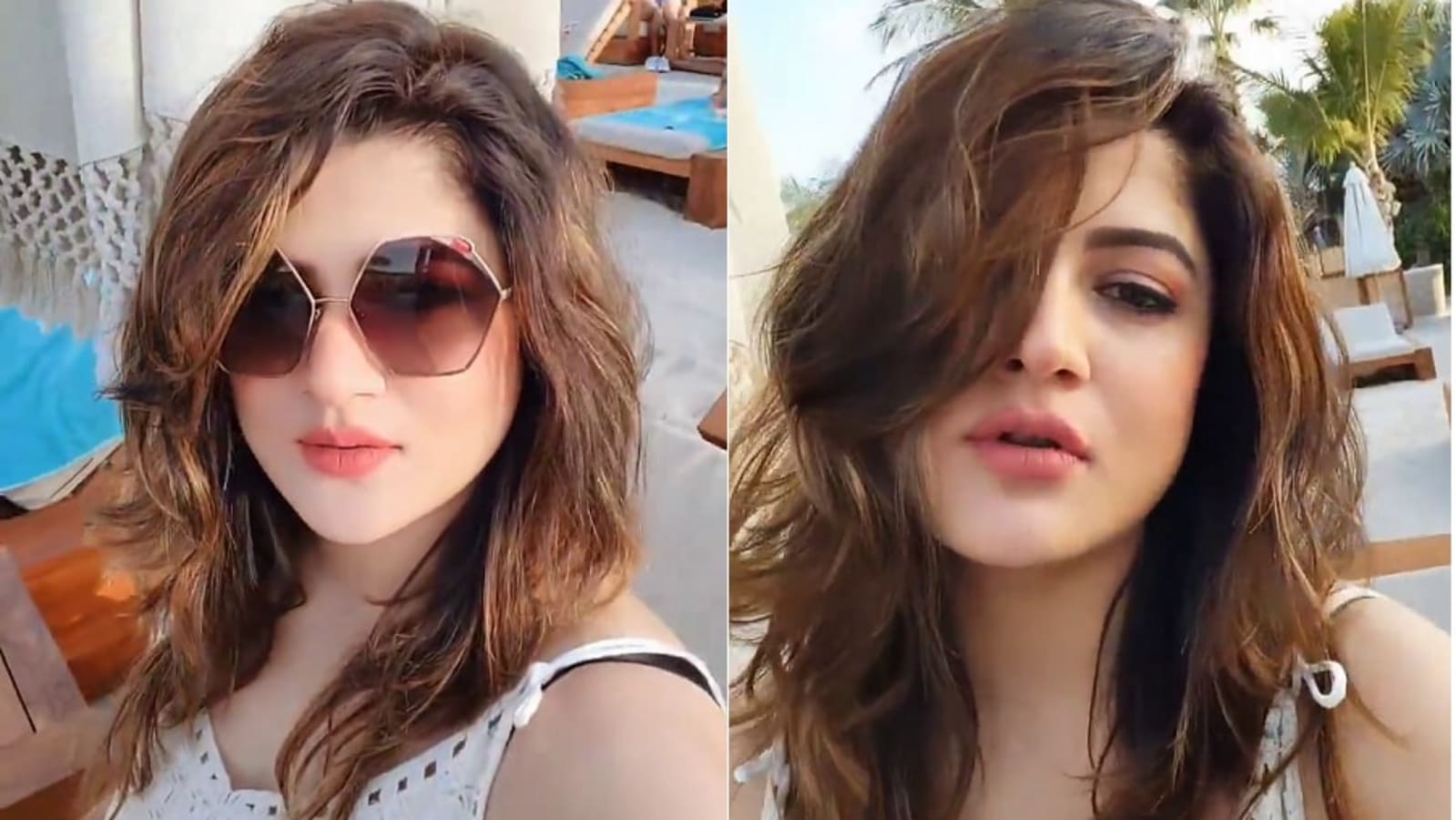 Dumbalarini silkitayotgan seksual qizlar