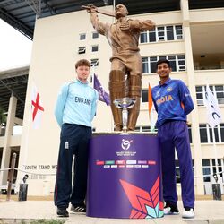 ফাইনালে দুই অপরাজিত দলের 'যুদ্ধ', পঞ্চমবার অনূর্ধ্ব ১৯ বিশ্বকাপ জিতবে ভারত? (ছবি সৌজন্যে, সৌজন্যে টুইটার @cricketworldcup)