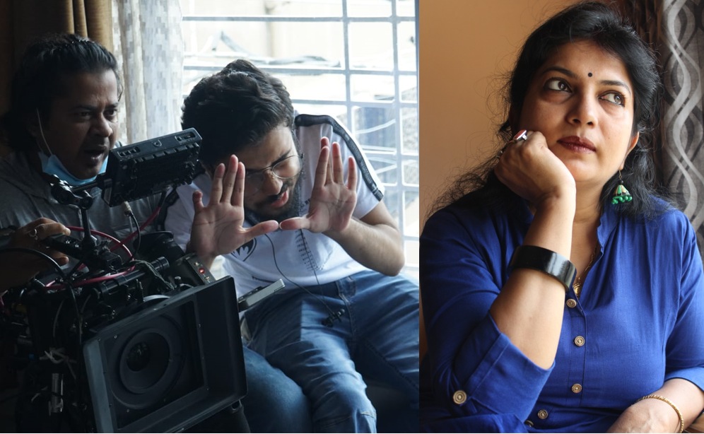 ‘অপরাজিতা’ শ্যুটিং-এর দৃশ্য, অমৃতা দে ‘অপরাজিতা’ শ্যুটিং-এর দৃশ্য, অমৃতা দে