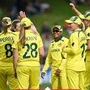 নিউজিল্যান্ডকে হারিয়ে লিগ টেবিলের শীর্ষে অস্ট্রেলিয়া। ছবি- আইসিসি।
