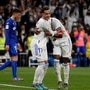 গেতাফের বিরুদ্ধে গোল করে রিয়াল তারকা লুকাস ভাজকেজের সেলিব্রেশন। ছবি- রয়টার্স। (REUTERS)