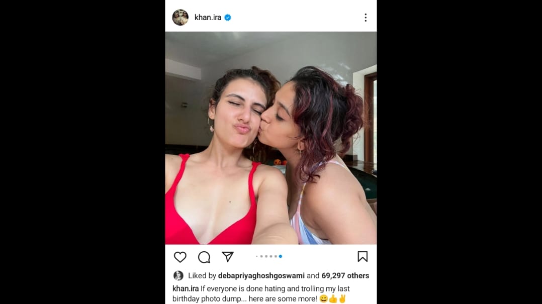 ফতিমার সঙ্গে ইরা, মেনে নিয়েছেন বাবার নতুন প্রেম?