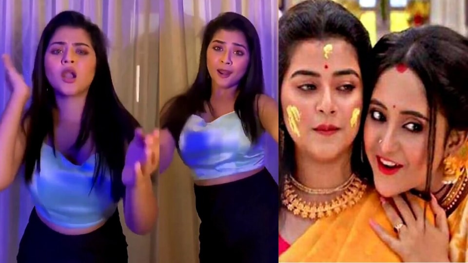 মিষ্টি মেয়ের খোলস ছেড়ে 'হট বম্ব' মিঠাইয়ের নিপা! দেবের গানে জমিয়ে নাচল ঐন্দ্রিলা - Mithai fame actress oindrila Saha dances on Dev's hit number in sexy avatar, fans says now god save