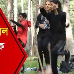 অনন্তনাগের জঙ্গলে মার্শাল আর্টের প্রশিক্ষণ! বাড়ছে উৎসুকদের ভিড়