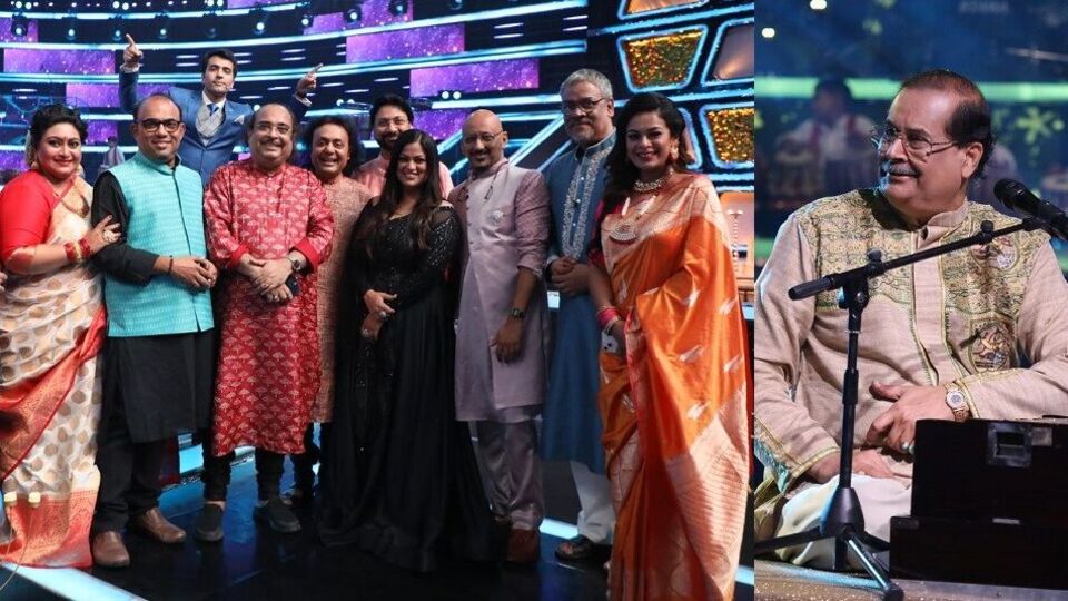 Sa Re Ga Ma Pa 22 স র গ ম প জ ড চমক র শ ষ ন ই স র প চ এল ই ম লব ব শ ষ স য গ Sa Re Ga Ma Pa 22 Pandit Ajay Chakraborty To Train Top 5 Contestant Of