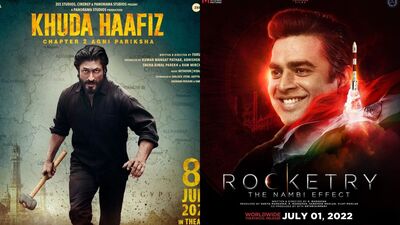 box office collection of rocketry and khuda haffiz 2