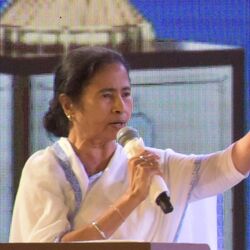 মমতা বন্দ্যোপাধ্যায়। (ছবি সৌজন্যে সমীর জানা/হিন্দুস্তান টাইমস)