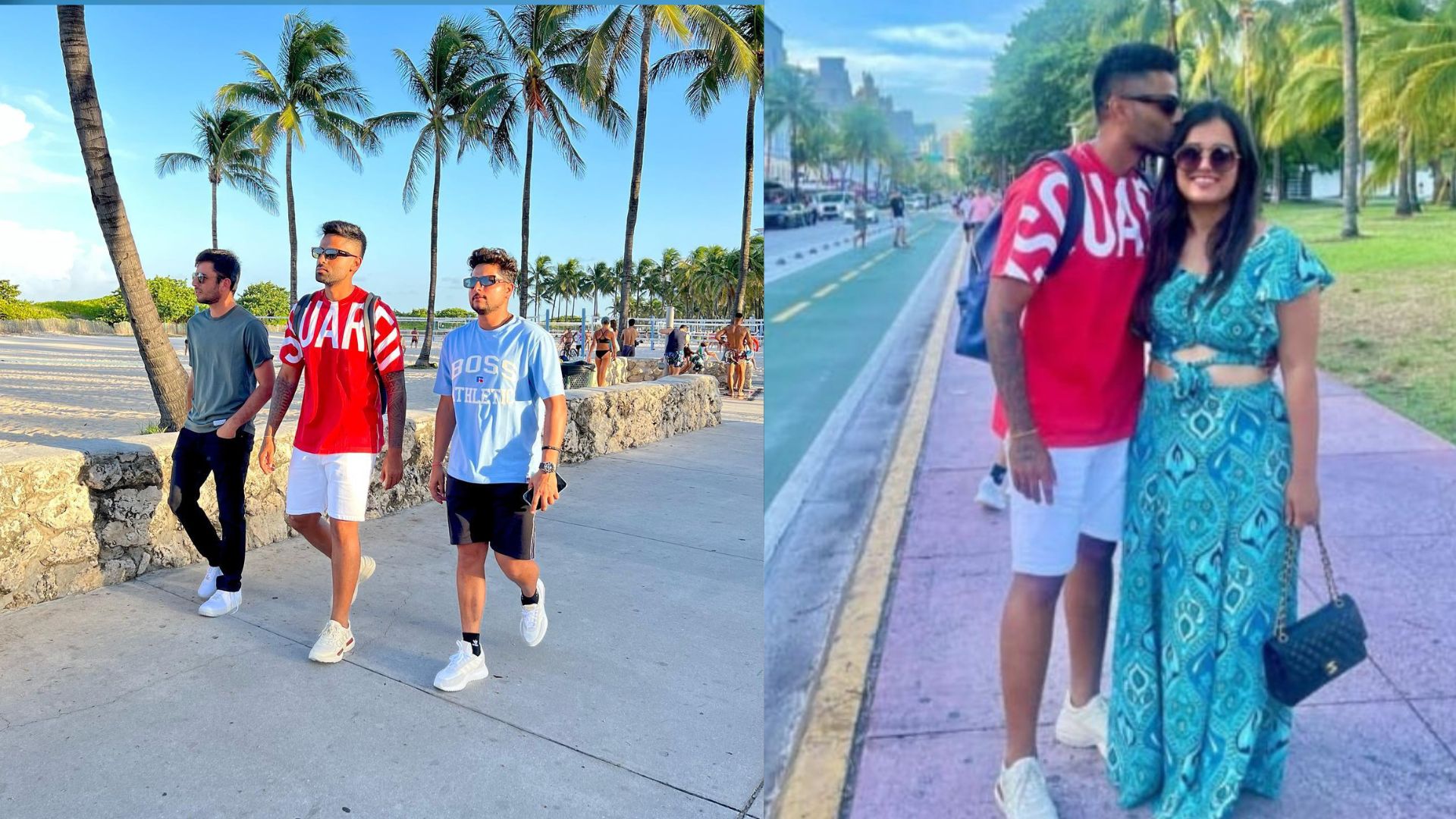 team india at Miami Beach