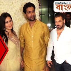 অর্পিতার বাড়ির গণেশ পুজোয় স্বামীর সঙ্গে ক্যাটরিনা