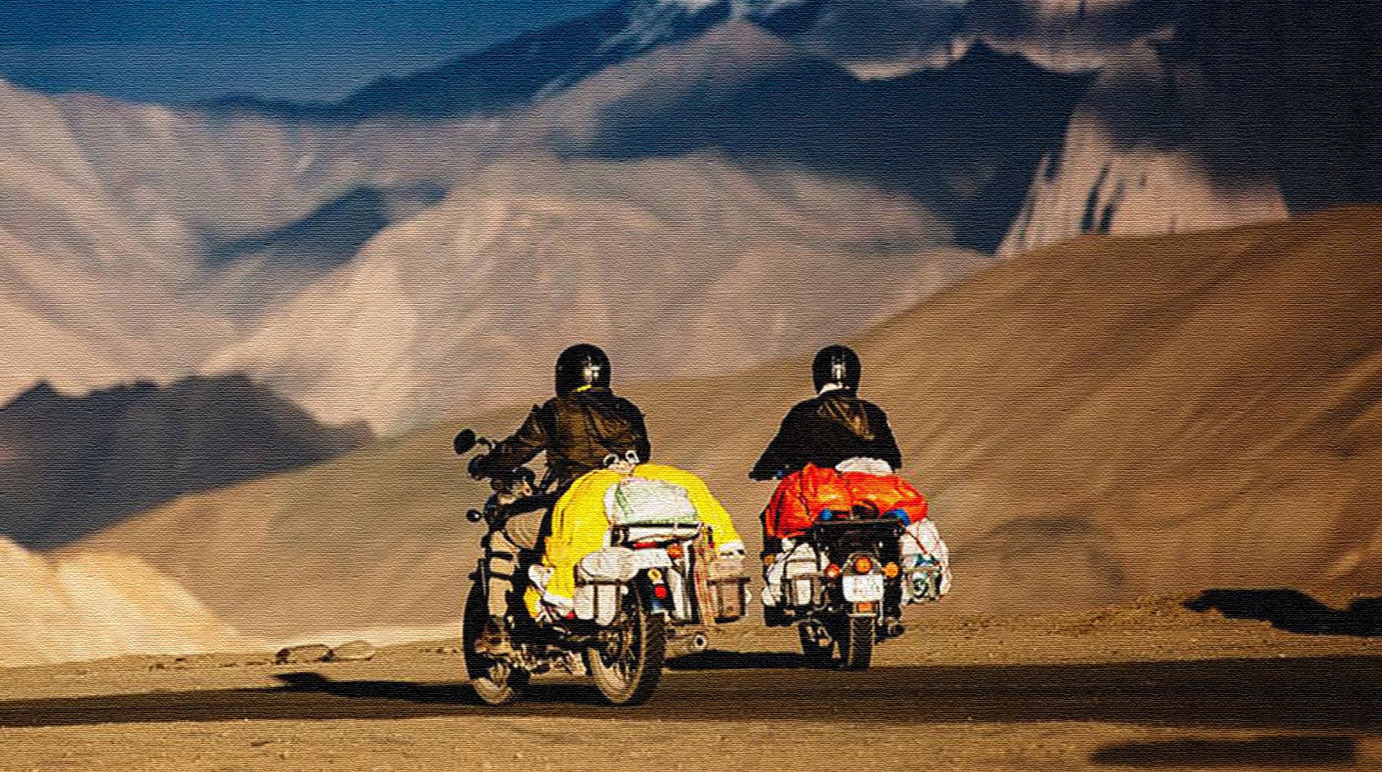 himalaya by bike