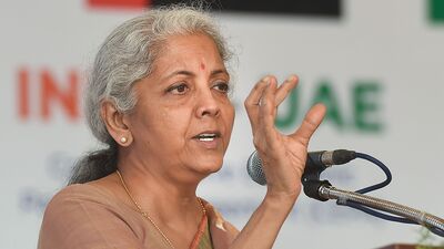  Union Finance Minister Nirmala Sitaraman