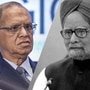 ক্ষমতায় থাকার শেষ কয়ের বছরে কংগ্রেসের সিদ্ধান্তহীনতা। আর তার ফলেই কেন্দ্রে ক্ষমতা হারায় UPA সরকার। এমনটাই মত ইনফোসিসের সহ প্রতিষ্ঠাতা নারায়ণ মূর্তি শুক্রবার IIM আমদাবাদে এক বই প্রকাশ অনুষ্ঠানে যোগ দিয়ে এই কথা বলেন তিনি। ধনকুবের আইটি কর্তা বলেন, মনমোহন সিং মানুষ হিসাবে দুর্দান্ত ছিলেন। কিন্তু জানি না কী হল। ফাইল ছবি: পিটিআই (PTI)