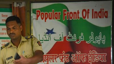 Ban on Popular Front of India