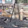Fire In Firecrackers Shop Vijayawada Andhra Pradesh