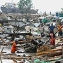 সিত্রাংয়ে ধ্বংসলীলা চট্টগ্রামে।  (AFP)