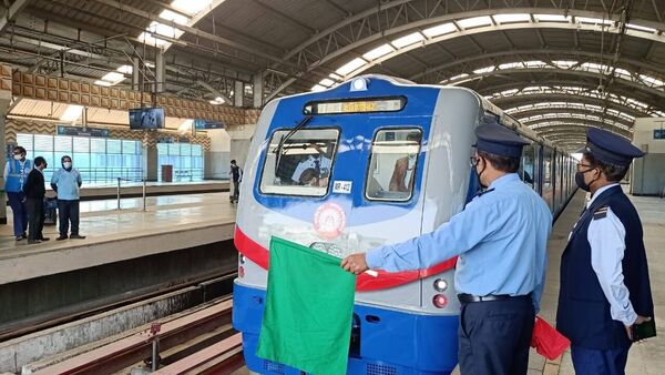 নভেম্বরের চতুর্থ সপ্তাহেই শুরু হতে পারে জোকা-তারাতলে রুটের মেট্রো পরিষেবা নভেম্বরের চতুর্থ সপ্তাহেই শুরু হতে পারে জোকা-তারাতলে রুটের মেট্রো পরিষেবা