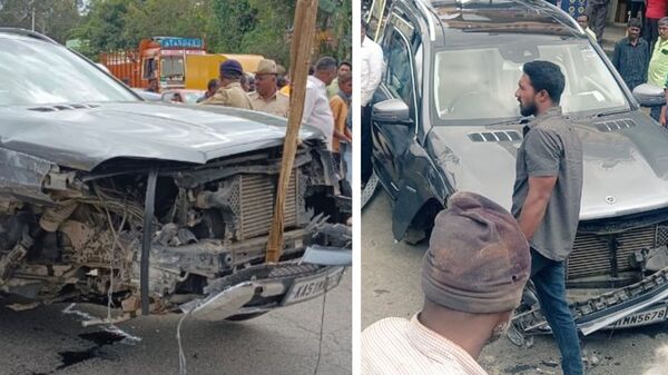 PM Modi's brother injured in accident: আহত প্রধানমন্ত্রী মোদীর ভাই, ডিভাইডারে সজোরে ধাক্কা, দুমড়ে-মুচড়ে গেল গাড়ি