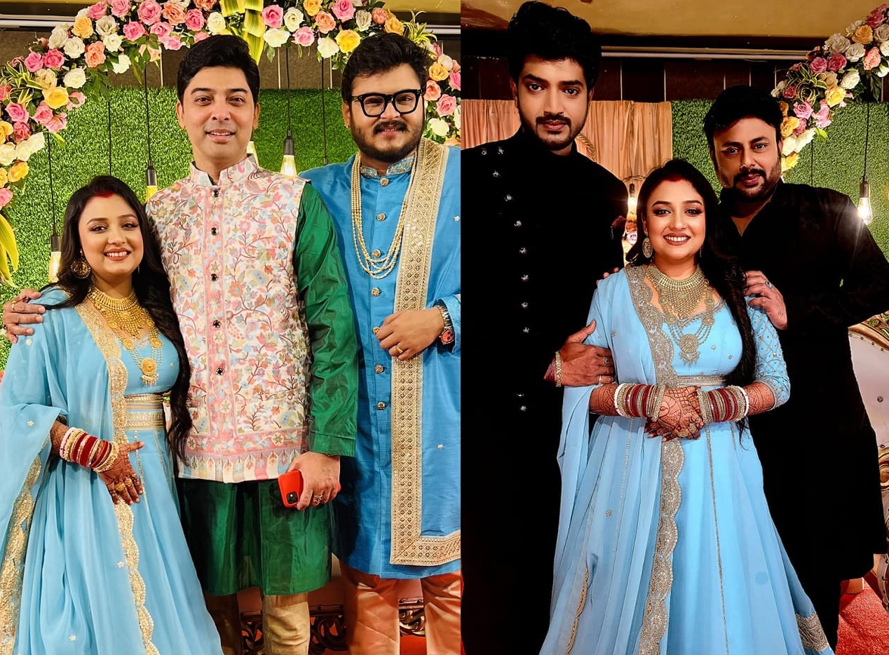 <p>ভাস্বর আর শুভঙ্কর হাজির ছিলেন নবদম্পতিতে শুভেচ্ছা জানাতে (ছবি-ফেসবুক)</p> <p>ভাস্বর আর শুভঙ্কর হাজির ছিলেন নবদম্পতিতে শুভেচ্ছা জানাতে (ছবি-ফেসবুক)</p>