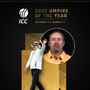 <p>ICC-র ২০২২ সালের আম্পায়ার অফ দ্য ইয়ার জয়ী রিচার্ড ইলিংওয়ার্থ (ছবি-টুইটার আইসিসি)</p>