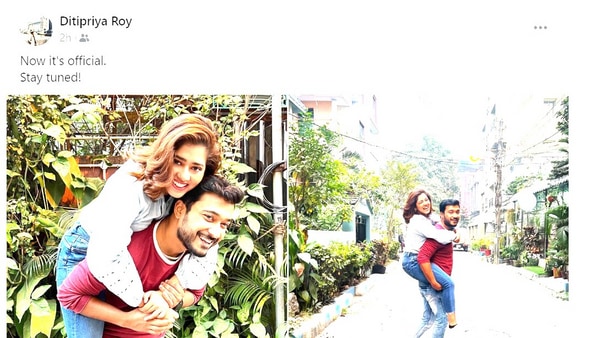 <p>দিতিপ্রিয়া ও সুহত্র</p> <p>দিতিপ্রিয়া ও সুহত্র</p>