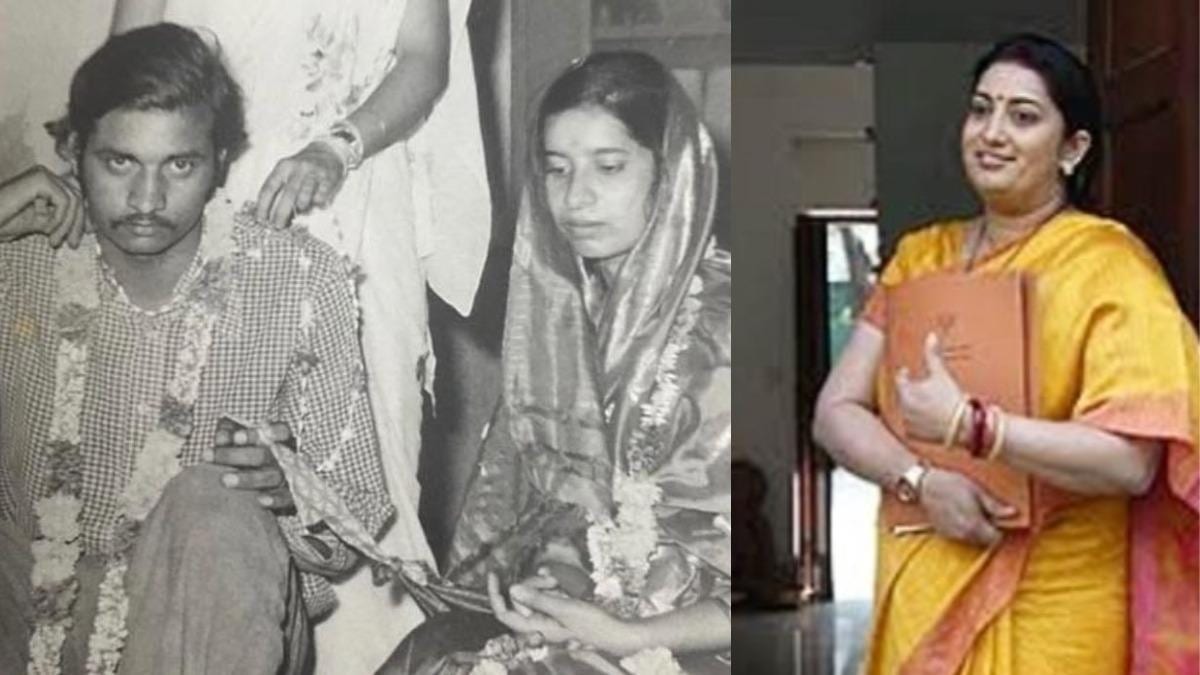 <p>স্মৃতি ইরানি ও তাঁর বাবা-মা</p> <p>স্মৃতি ইরানি ও তাঁর বাবা-মা</p>