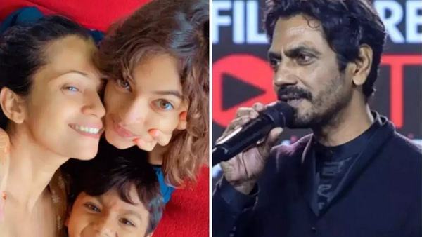 <p>আলিয়া সিদ্দিকি ও তাঁর দুই সন্তান, নওয়াজউদ্দিন সিদ্দিকি</p> <p>আলিয়া সিদ্দিকি ও তাঁর দুই সন্তান, নওয়াজউদ্দিন সিদ্দিকি</p>