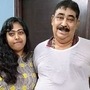 অনুব্রত মণ্ডল ও মেয়ে সুকন্যা।  (ফাইল ছবি)