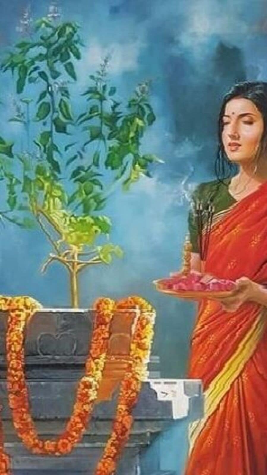জানুন কোন কোন দিনে তুলসী গাছে জল দেওয়া উচিত নয়