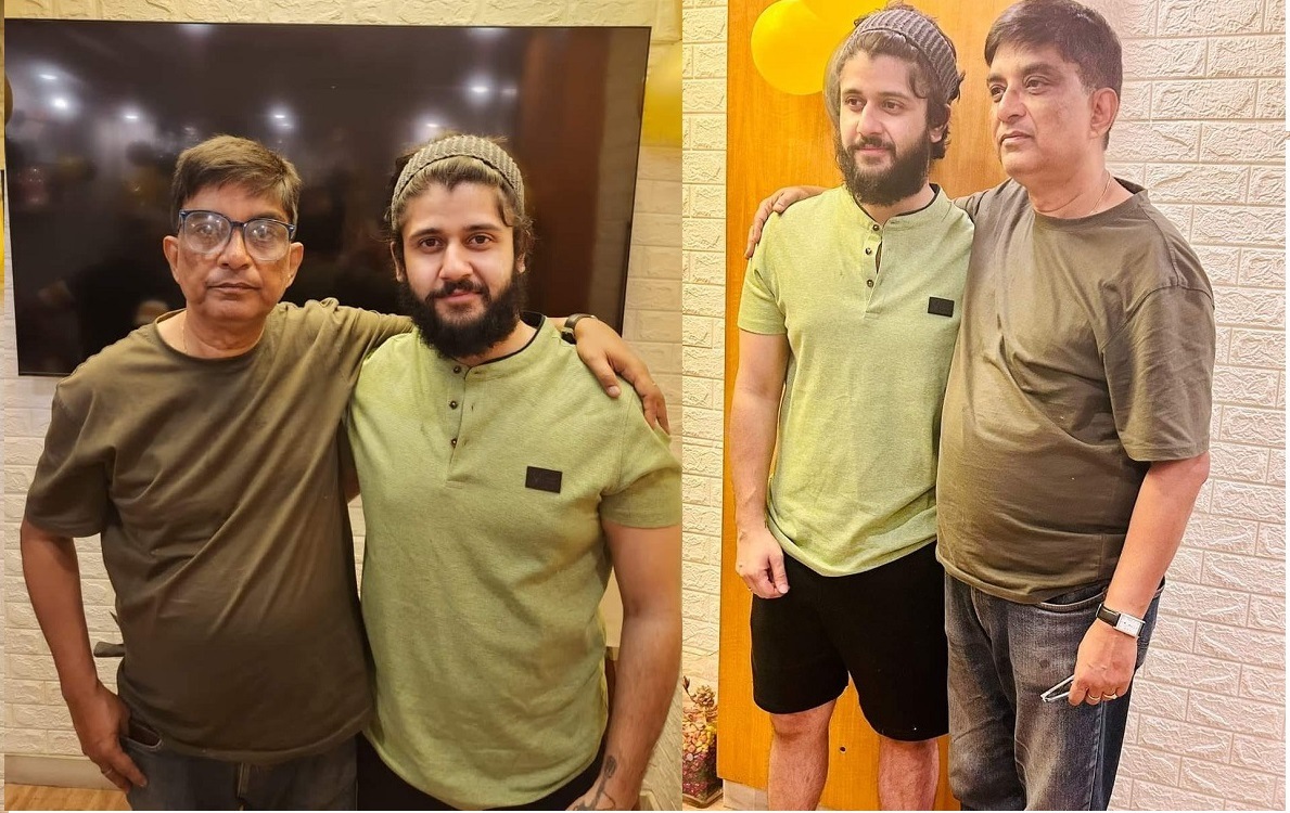 <p>জন্মদিনের রাতে বাবার সঙ্গে আদৃত (ছবি-ফেসবুক)</p> <p>জন্মদিনের রাতে বাবার সঙ্গে আদৃত (ছবি-ফেসবুক)</p>