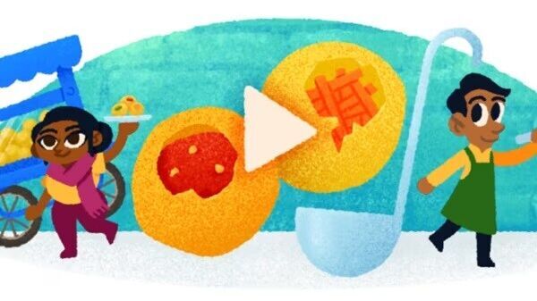 Google Doodle on Pani Puri: ফুচকা ভালোবাসে Google-ও! সকাল সকাল টক-ঝাল-মিষ্টি Doodle দেখেই জিভে জল সকলের