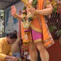 <p>মঙ্গলবার ভগবান হনুমানকে উৎসর্গ করা হয়। এই দিনে অঞ্জনীপুত্রের আশীর্বাদ পেতে প্রচুর সংখ্যক ভক্ত হনুমান মন্দিরে যান। (Photo by Bachchan Kumar/ HT PHOTO)</p> (HT PHOTO)