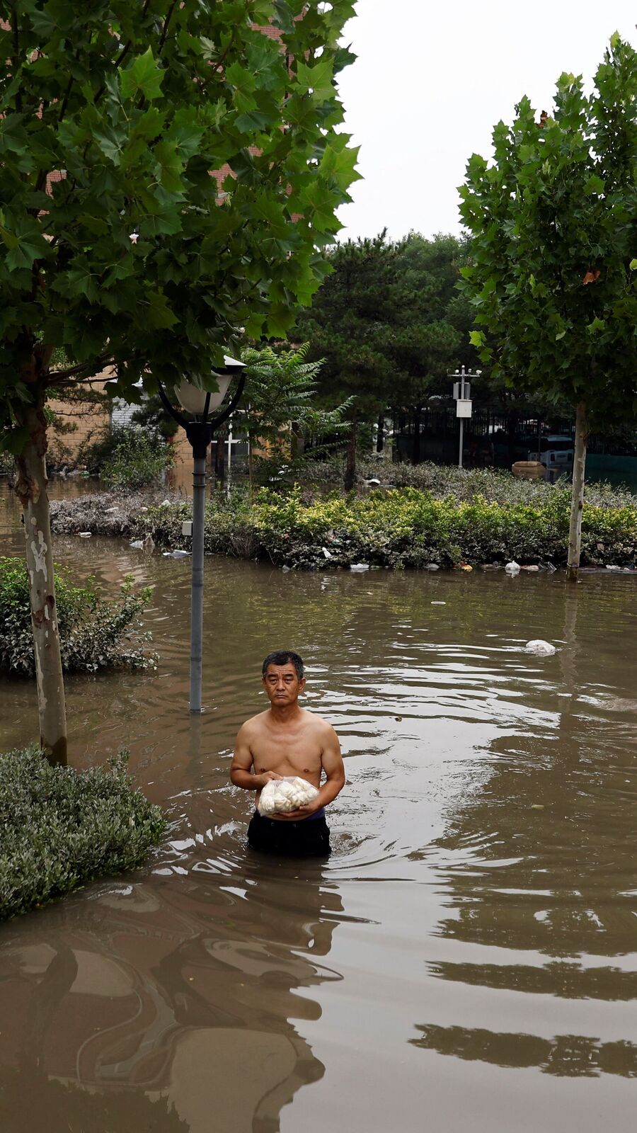 প্রবল বন্যার কবলে চিন! এল ভয়ঙ্কর সব ছবি