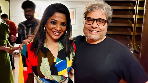 <p>বিশাল ভরদ্বাজের সঙ্গে বাঁধন</p> <p>বিশাল ভরদ্বাজের সঙ্গে বাঁধন</p>