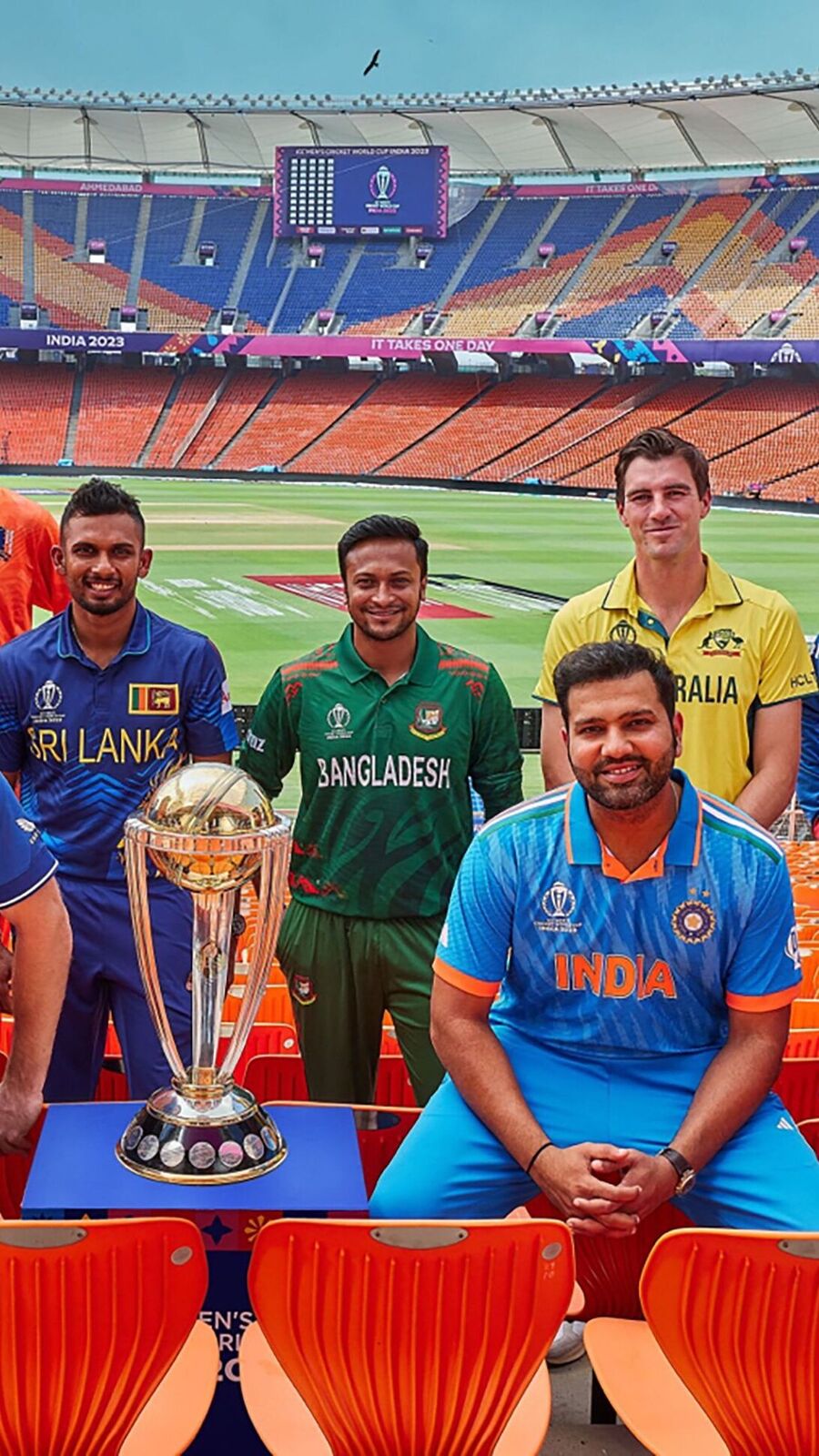 World Cup 2023: বিশ্বকাপের ১০ ক্যাপ্টেন ও তাদের ODI রেকর্ড