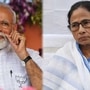 <p>মমতা বন্দ্যোপাধ্যায়–নরেন্দ্র মোদী</p>