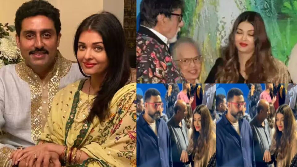 Bachchan Family: চর্চায় ডিভোর্স! আরাধ্যার স্কুলে অভিষেককে নিয়ে নাচলেন ঐশ্বর্য, নাচ শুরু অমিতাভেরও - Bachchan Family Aishwarya Rai, Abhishek Bachchan Dance dance on Om Shanti Om ...