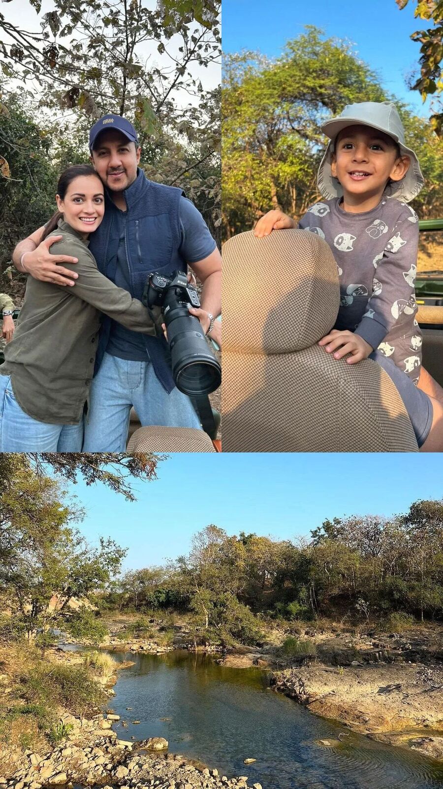 Dia Mirza: দু' বছরের ছেলে নিয়ে গির অরণ্যে সাফারি দিয়া মির্জার, সিংহের দেখা পেলেন?