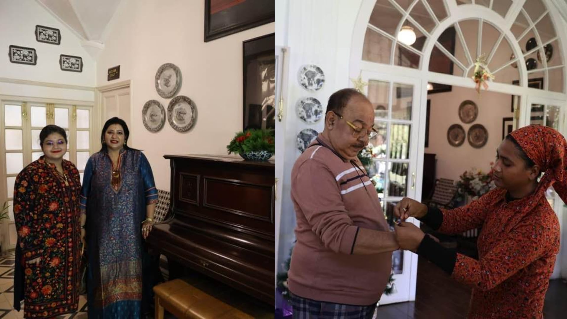 <p>ওয়াইন্ড মাহসির হোটেলে মেহুলকে নিয়ে শোভন-বৈশাখী। </p> <p>ওয়াইন্ড মাহসির হোটেলে মেহুলকে নিয়ে শোভন-বৈশাখী। </p>